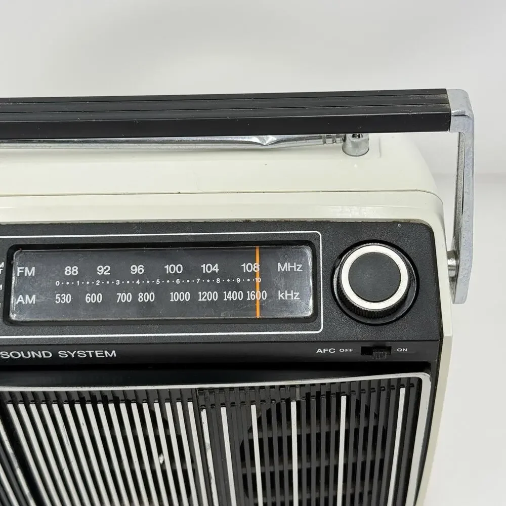 Sony MR 9100W AM FM Radio Matrix Stereo AC DC Vintage Tested